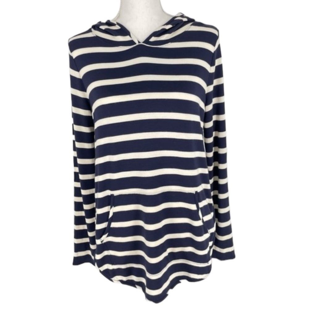 Market and spruce Melania French terry striped top